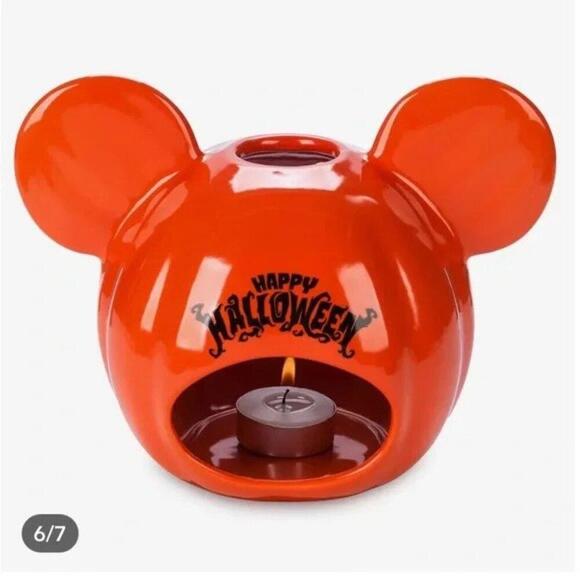 Disney Mickey Halloween Candle Holder - (New) - Picture 4 of 7